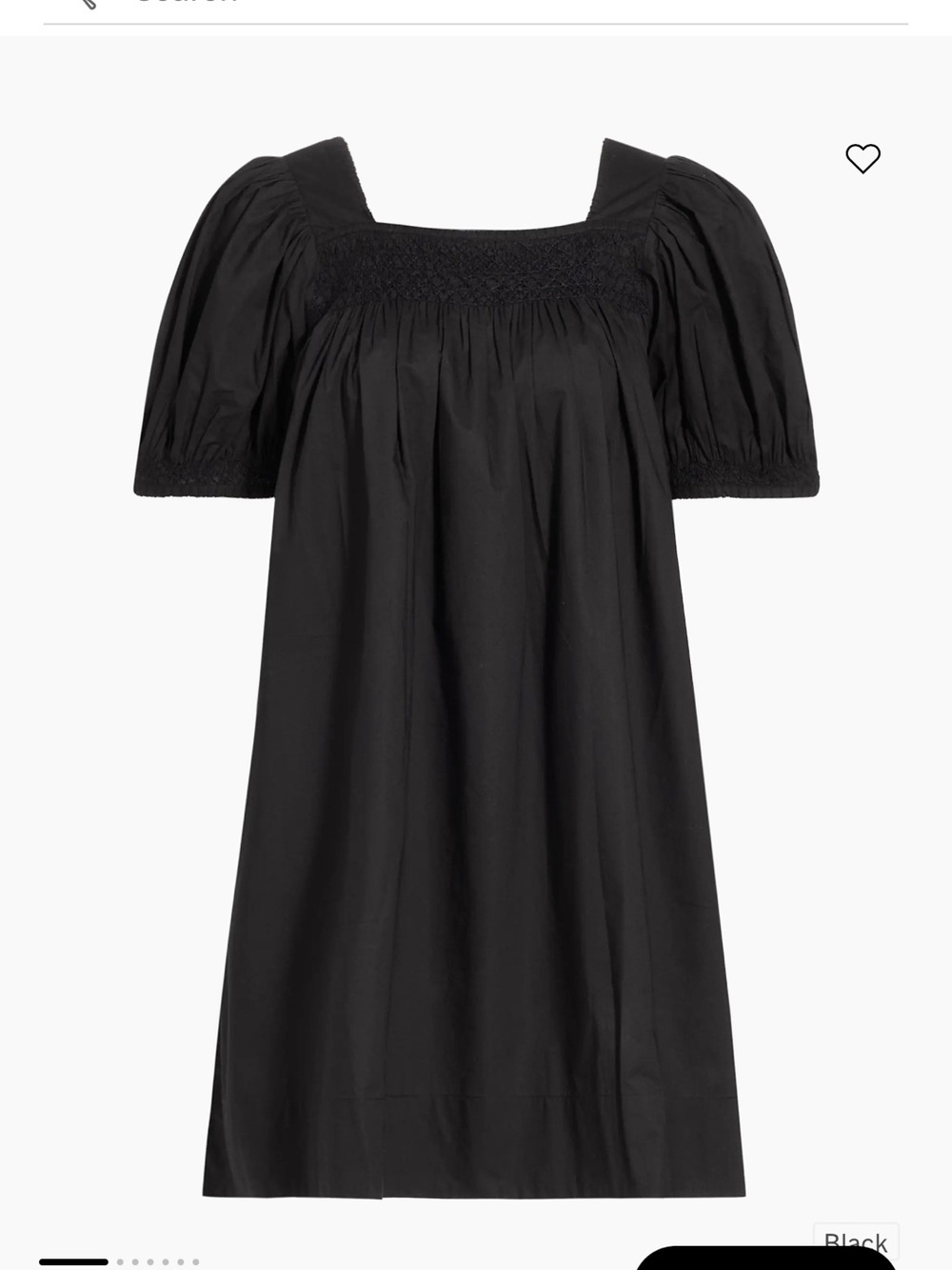 Dôen Earhart Puff-sleeve Mini Dress - Picture 2 of 4